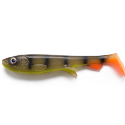 Wolfcreek Shad 2.0 25cm, 120g - Pickleback Perch (Glow)