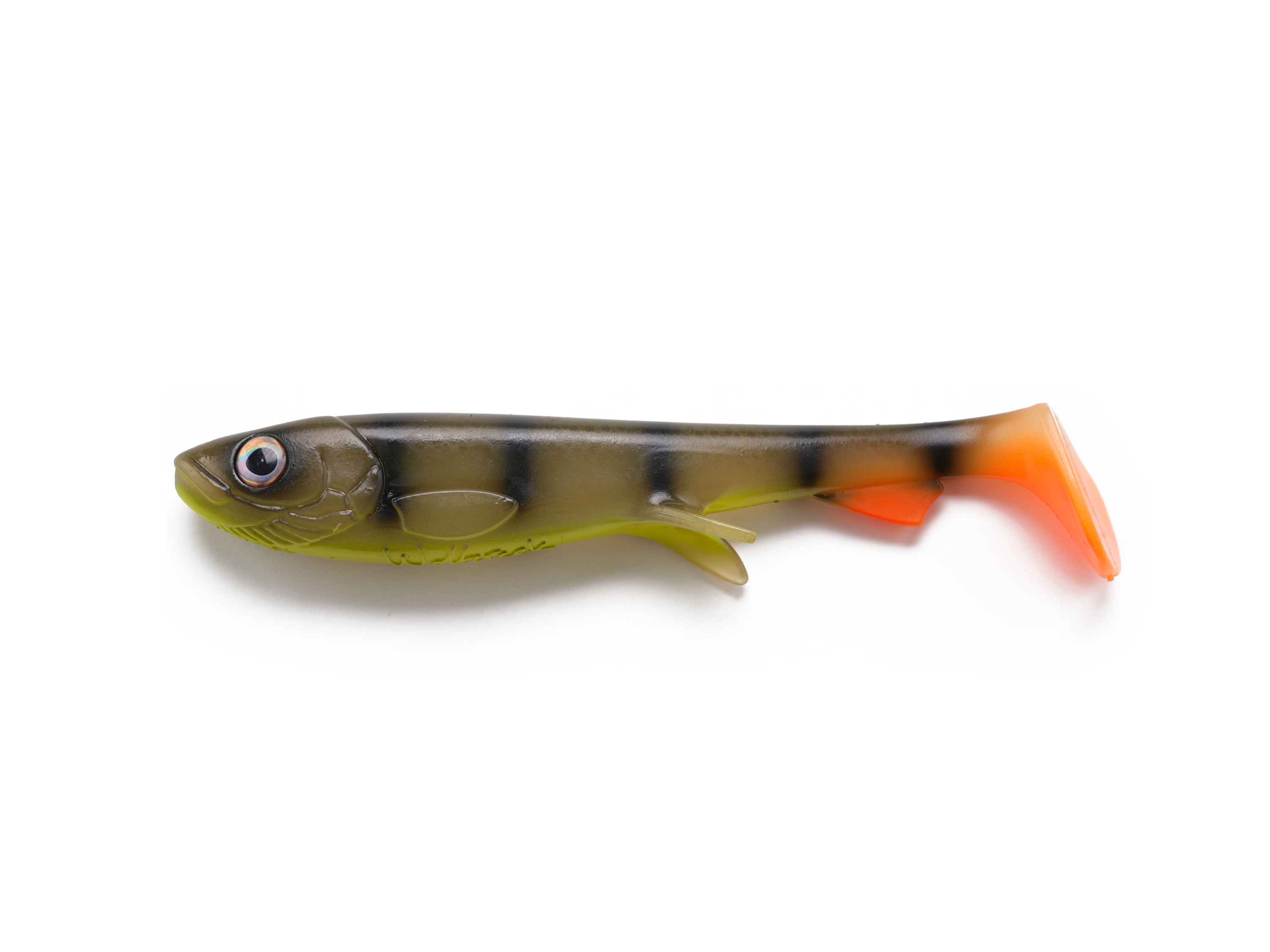 Wolfcreek Shad 2.0 25cm, 120g -Â Pickleback Perch (Glow)