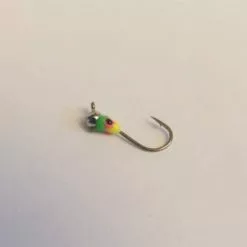 HeVi Allround Lokkemeitekrok Sølv/Grønn/Gul Str.14