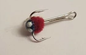 Urbankroken Mørk Rød/Blå Str.14