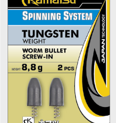 Worm Bullet Screw-in Tungsten 3,5g 2stk