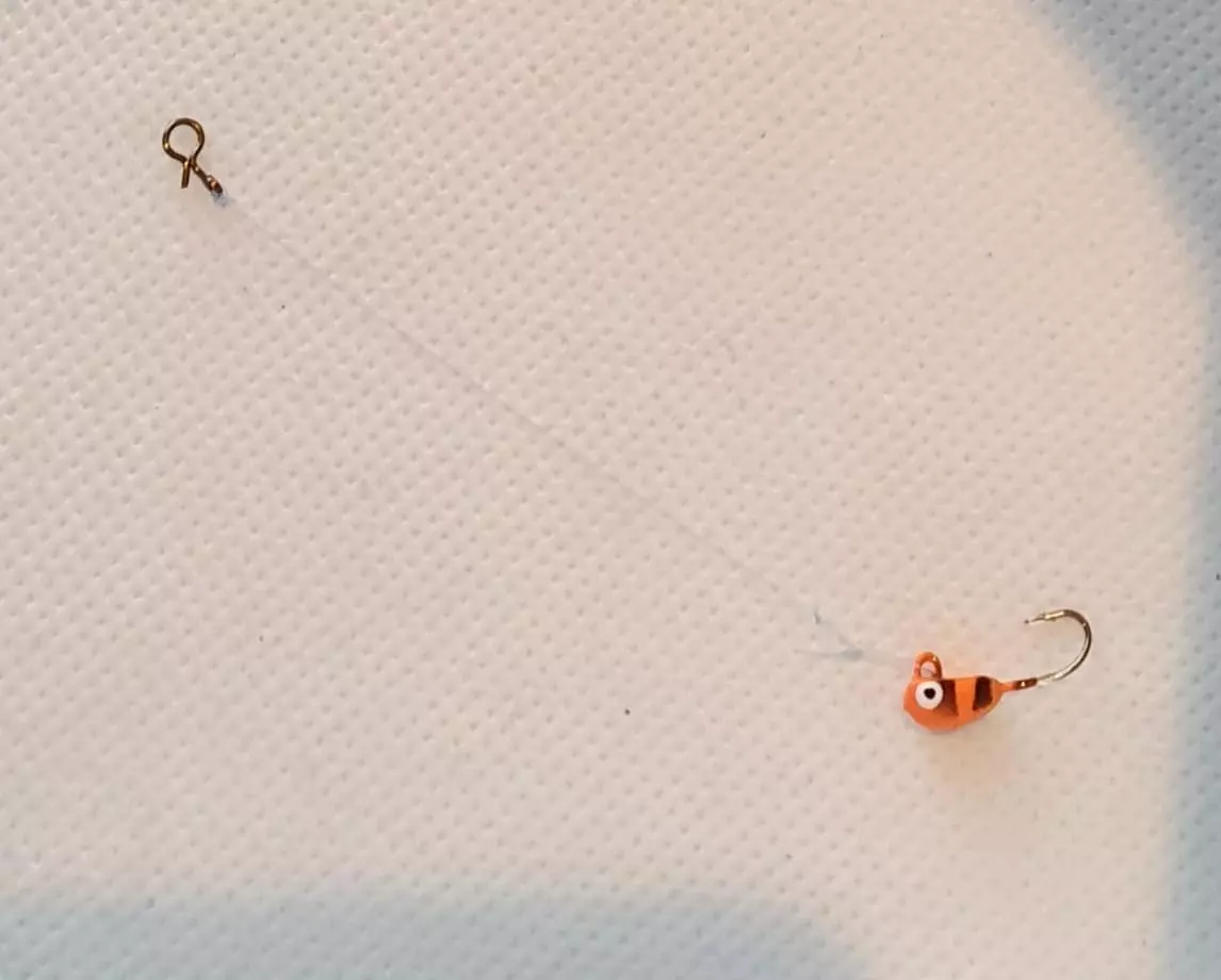 Ferdig Fortom Til Lokkemeitefiske 5mm Oransje