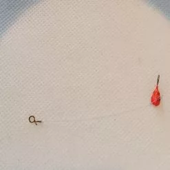 Ferdig Fortom Til Lokkemeitefiske 5mm Rød