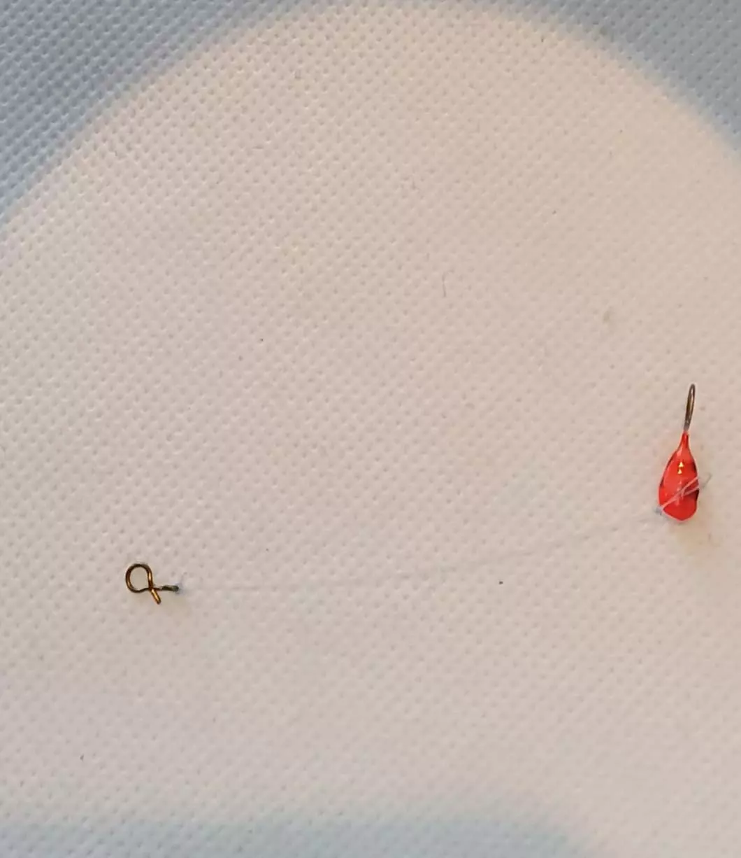 Ferdig Fortom Til Lokkemeitefiske 5mm Rød