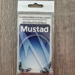Mustad Fluorocarbon Fortom 40cm 60lbs