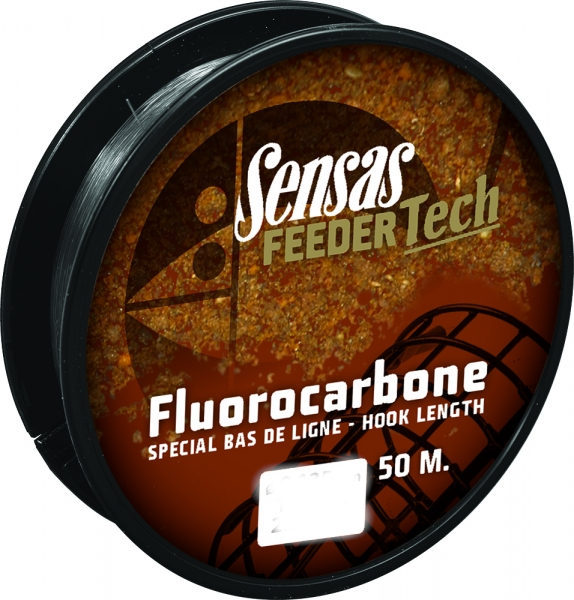 Sensas Fluorocarbon 50m 0.156mm